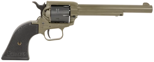 Heritage Rough Rider 22 LR, 5.5" Barrel, Olive Drab Green, 6rd