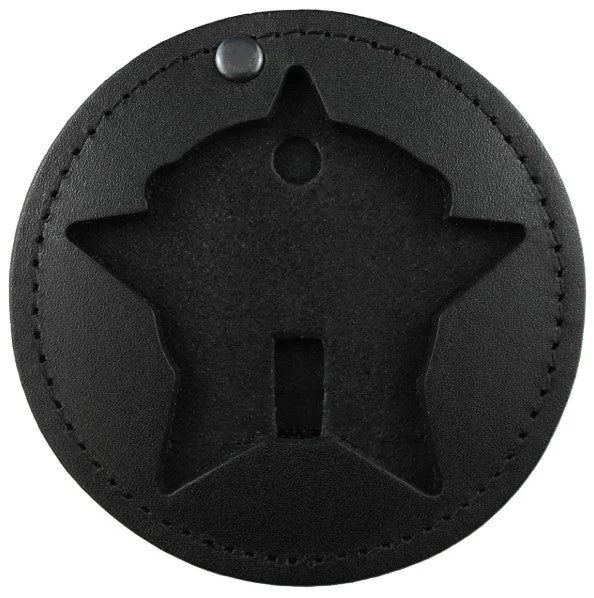 Hero’s Pride Deluxe Recessed Cutout Small Round Badge Holder – 7 Poi