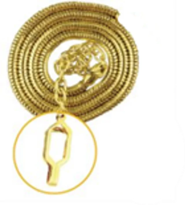 Hero’s Pride Whistle Chain w/ Epaulette Clasp
