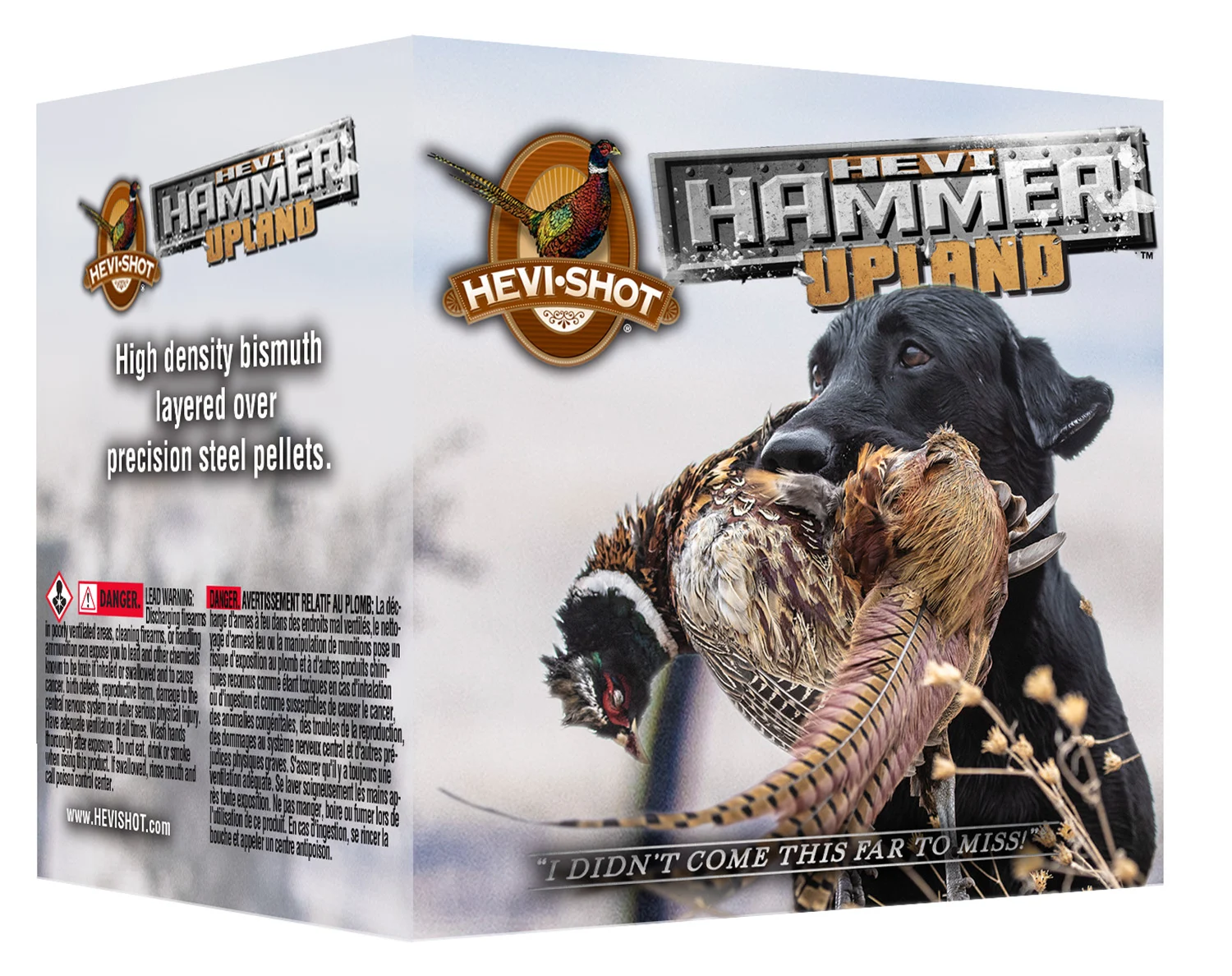 HEVI-Shot HS29203 HEVI-Hammer Upland 20Gauge 2.75″ 1oz Steel/Bismuth 3Shot 25 Per Box/10 Case