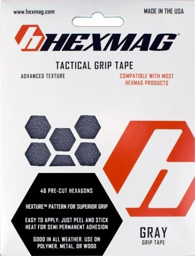 HEXMAG GRAY GRIP TAPE 46 HEX SHAPES FOR HEXMAGS