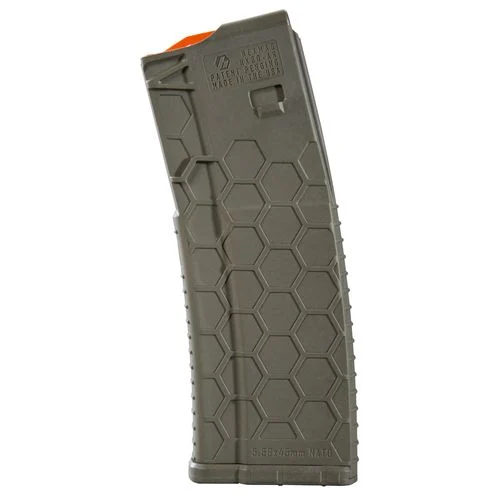 Hexmag HX30ARODG Series 2 Multi-Caliber AR-15,M4,M16 30rd OD Green Detachable