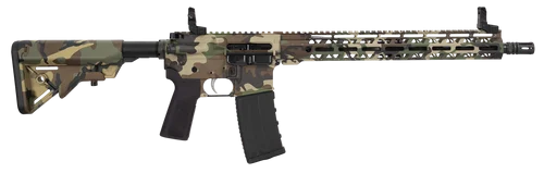 Hi-Point HP 15R AR-15 5.56mm 30rd,16" Black Threaded Barrel, M81 Woodland Camo, Picatinny, M-Lok, B5 Bravo Stock, Black B5 P Type 23 Grip