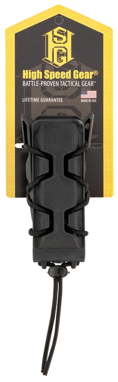 High Speed Polymer Taco, Single Magazine Pouch, Molle, Fits Most Pistol Magazines, Polymer Construction, Black