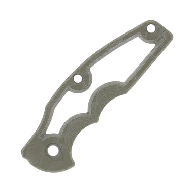 Hinderer Jurassic Olive Drab Green G-10 Scale