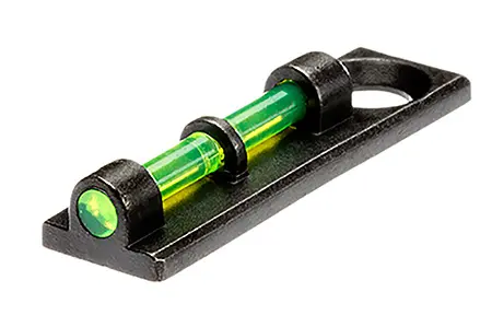 HiViz FL2005G Flame Bead Replacement Front SightBlack | Green Fiber Optic Front Sight Universal Threads