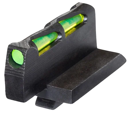 HiViz RHLW01 Ruger Redhawk & Super Redhawk LiteWave Front SightBlack | Green Interchangeable Fiber Optic
