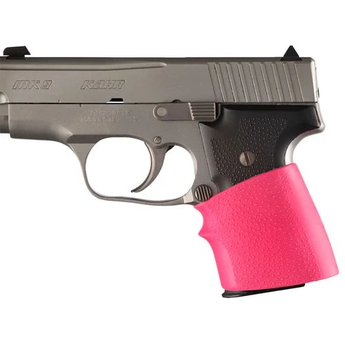 Hogue 18007 HandAll Jr. Grip Sleeve Most 22, 25, 38 Pistols Textured Rubber Pink