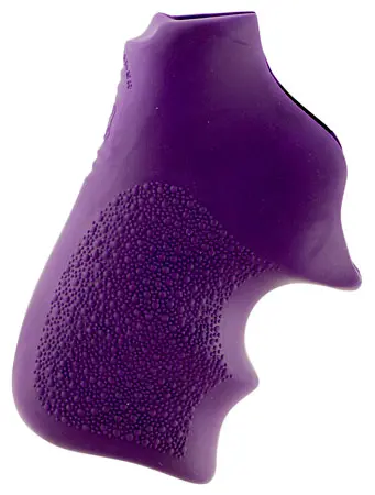 Hogue 78026 TamerCushion Purple Rubber Grip with Finger Grooves for Ruger LCR, LCRx