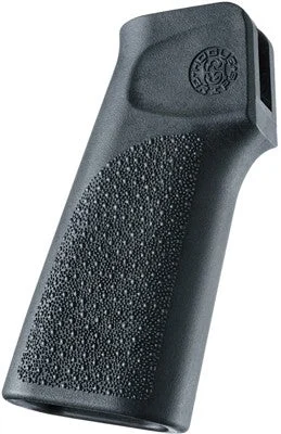 HOGUE AR15 15 DEGREE VERTICAL GRIP NO FINGER GROOVES BLK