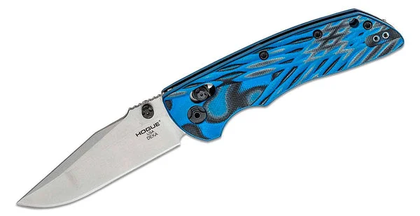 HOGUE DEKA 3.25" ABLE LCK FLDR CLIP POINT G-MASCUS BLUE LAVA