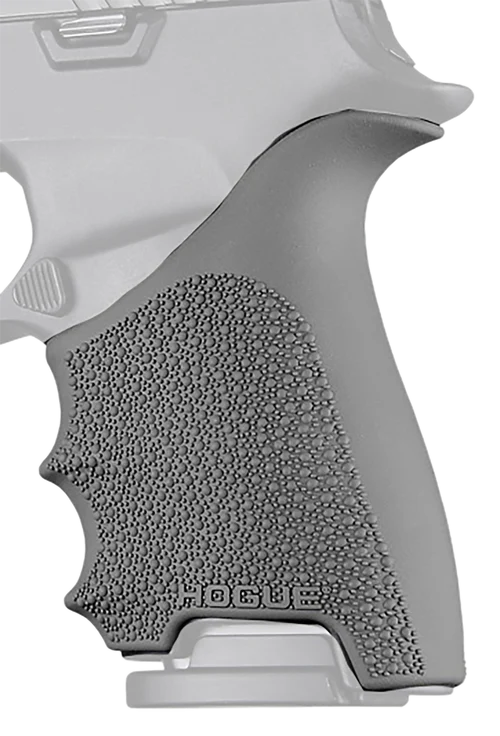 Hogue Grip Sleeve Handall Beavertail Slate Gray Rubber Fits Sig P320 Compact