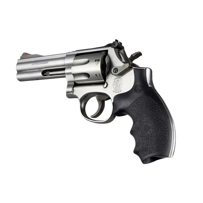 Hogue K or L Round Butt Frame Black Rubber Bantam Style Grip