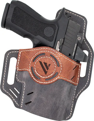 HOLSTER GREY/TAN SIZE 3!VERSACARRY LUNA VINTAGE OWB