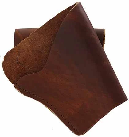Holster,right hand for single shot pistol,brown leather