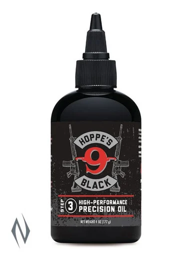 HOPPES BLACK PRECISION OIL 4OZ