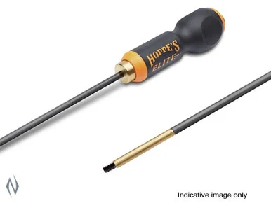 HOPPES ELITE CLEANING ROD 1 PIECE CARBON FIBRE .17 RIFLE 36"
