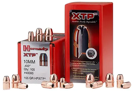 Hornady 35740 XTP38 Cal .357 140 gr Hollow Point 100 Per Box/ 25 Case