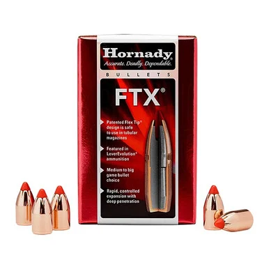 Hornady 45 Cal 458 325gr FTX (45/70 & 450 Marlin) 50pk