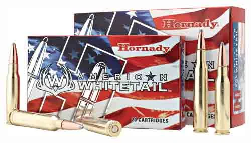 Hornady 8047 American Whitetail InterLock Boat Tail Soft Point100 Grain .243 Winchester