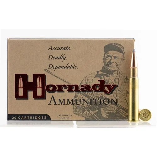 Hornady 8225 Custom 303 British 150 gr InterLock Spire Point 20 Bx/ 10 Cs