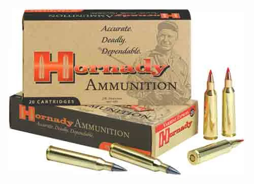 Hornady 8337 Varmint Express Hornady V-Max55 Grain .22-250 Remington