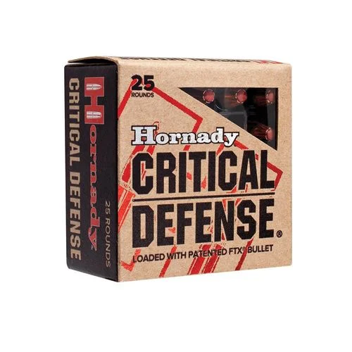 Hornady Critical Defense Rifle 30 Carbine 110gr FTX Ammo – 25rd/box