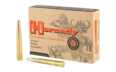 Hornady Dangerous Game .375 H&H Magnum 300 Grain DGX Bonded Ammo – 20 Per Box 82334