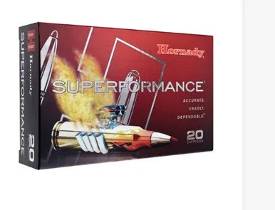 Hornady Superformance 223 Remington Ammunition 50 Grain CX Hollow Point 20 Rounds 83292