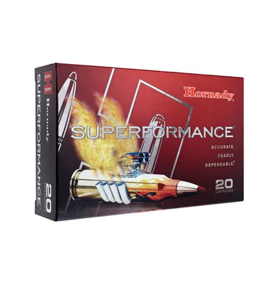 Hornady Superformance Ammo 308 Win Ammo 165 Grain Nickel Plated 20 Rounds SST PTBT 80983