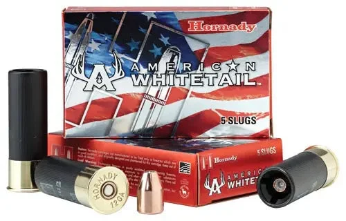 HORNADY WHITETAIL 12GA 2.75" INTERLOCK SLUG 5RD