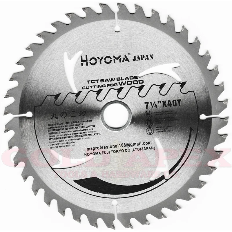 Hoyoma Circular Saw Blade 7-1/4″ x 40T