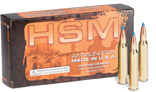 HSM 204Ruger 32gr BlitzKing 20 Per Box/20 Case