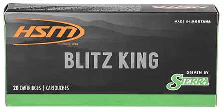 HSM 2225020N Varmint22-250 Rem 55 gr Sierra BlitzKing 20 Per Box/ 25 Case