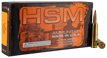 HSM 2432N Varmint243 Win 75 gr Hornady V Max 20 Per Box/ 25 Case