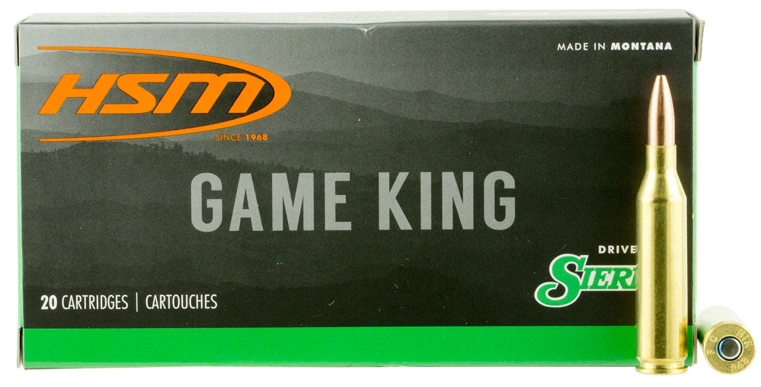 HSM 2439N Sierra GameKing Spitzer Boat Tail SBT 85 Grain .243 Winchester
