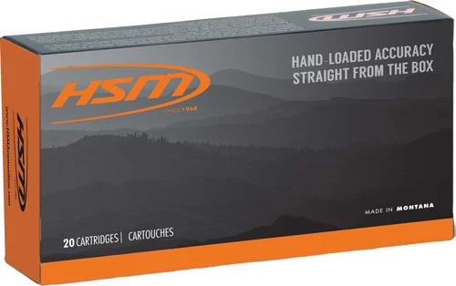 HSM 35 Remington 200 gr Round Nose Interlock Standard 20/Box, New
