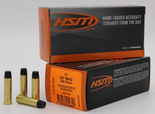 HSM 357-24-N 357MAG 230gr HclFN 50rd Box