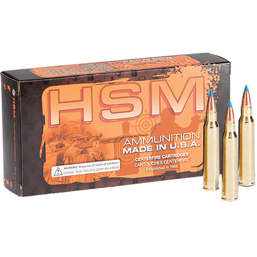 HSM Varmint .22-250 Remington 40 gr PolyTip ammo