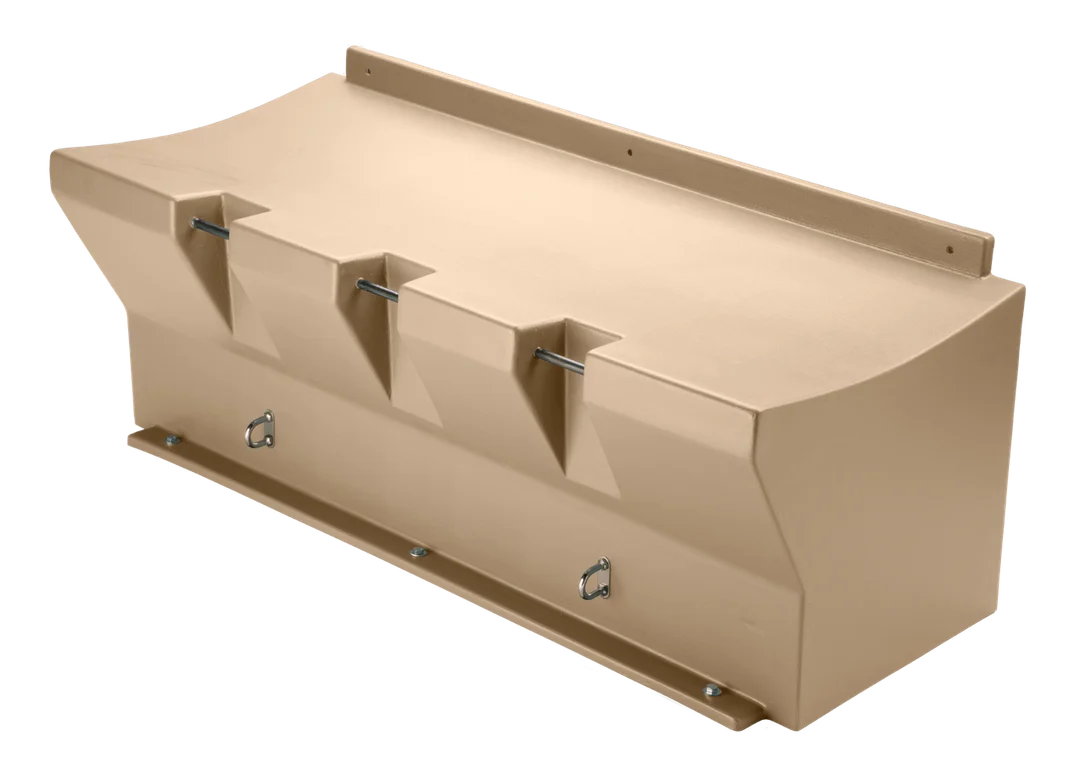 Humane Restraint DuraGuard Bench (COMES IN IVORY ONLY)