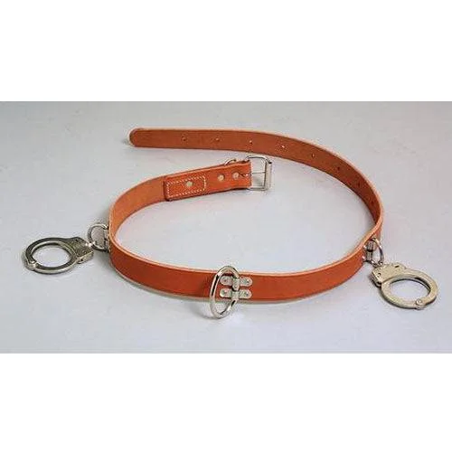 Humane Restraint Transport Belt D-Ring and Cuffs