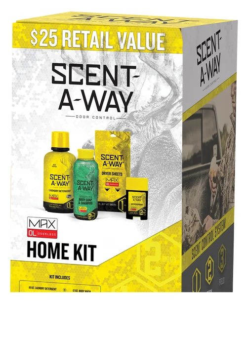 Hunters Specialties Scent-A-Way Max Home Kit Odor Eliminator Odorless