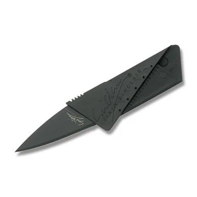 Iain Sinclair Cardsharp Credit Card Folding Safety Knife Blackout IS1B