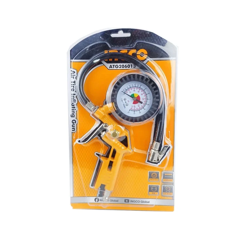 Ingco ATG206013 Pneumatic Air Tire Inflator / Inflating Gun (Nitto Type)