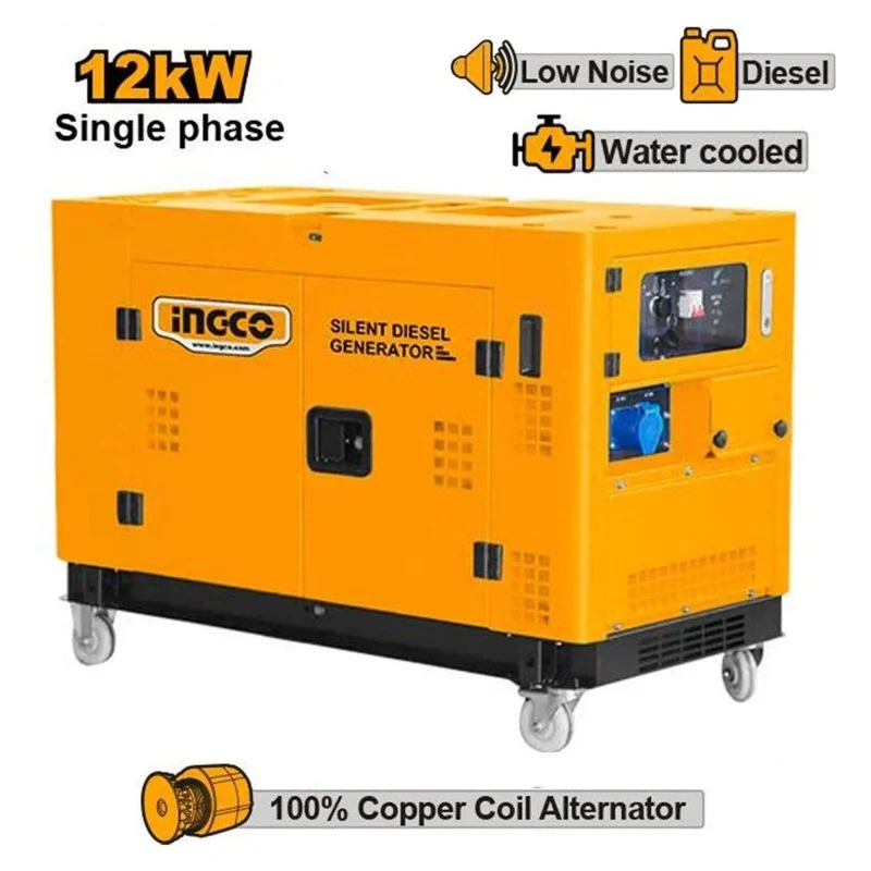 Ingco GSE150K21-5P Silent Diesel Generator 15KVA