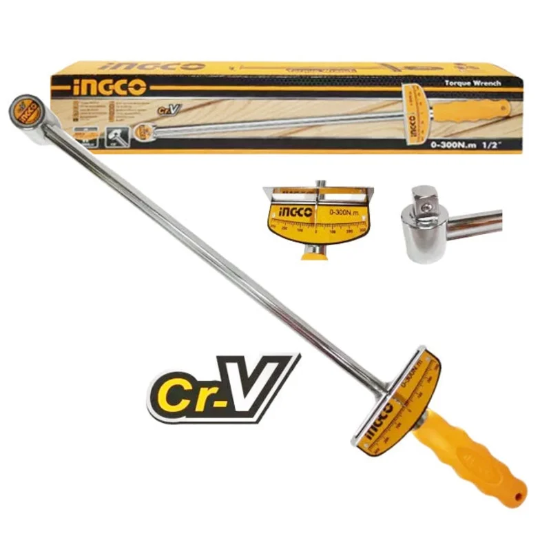 Ingco HPTW300N1 Torque Wrench 300Nm 1/2″ Drive