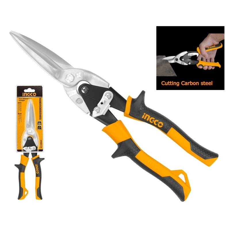 Ingco HTSN0112S Long Straight Aviation Snip 12″