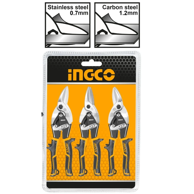 Ingco HTSNK0110 Aviation Snip Set 10″