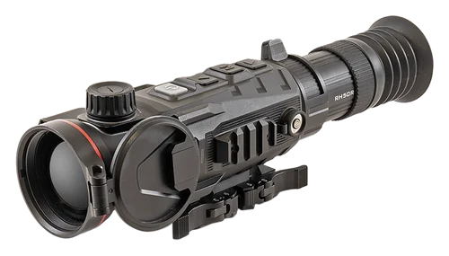 iRay RICO MK2 Thermal LRF Scope, 3x50mm, Black, Multi-Reticle, For Picatinny Rail