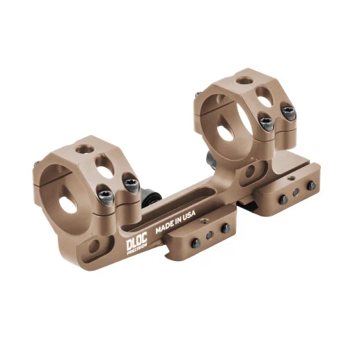 IRAYUSA Cantilever Scope Mount, 34mm, 1.63" Height, Hardcoat Anodized Finish, Tan, Fits Picatinny